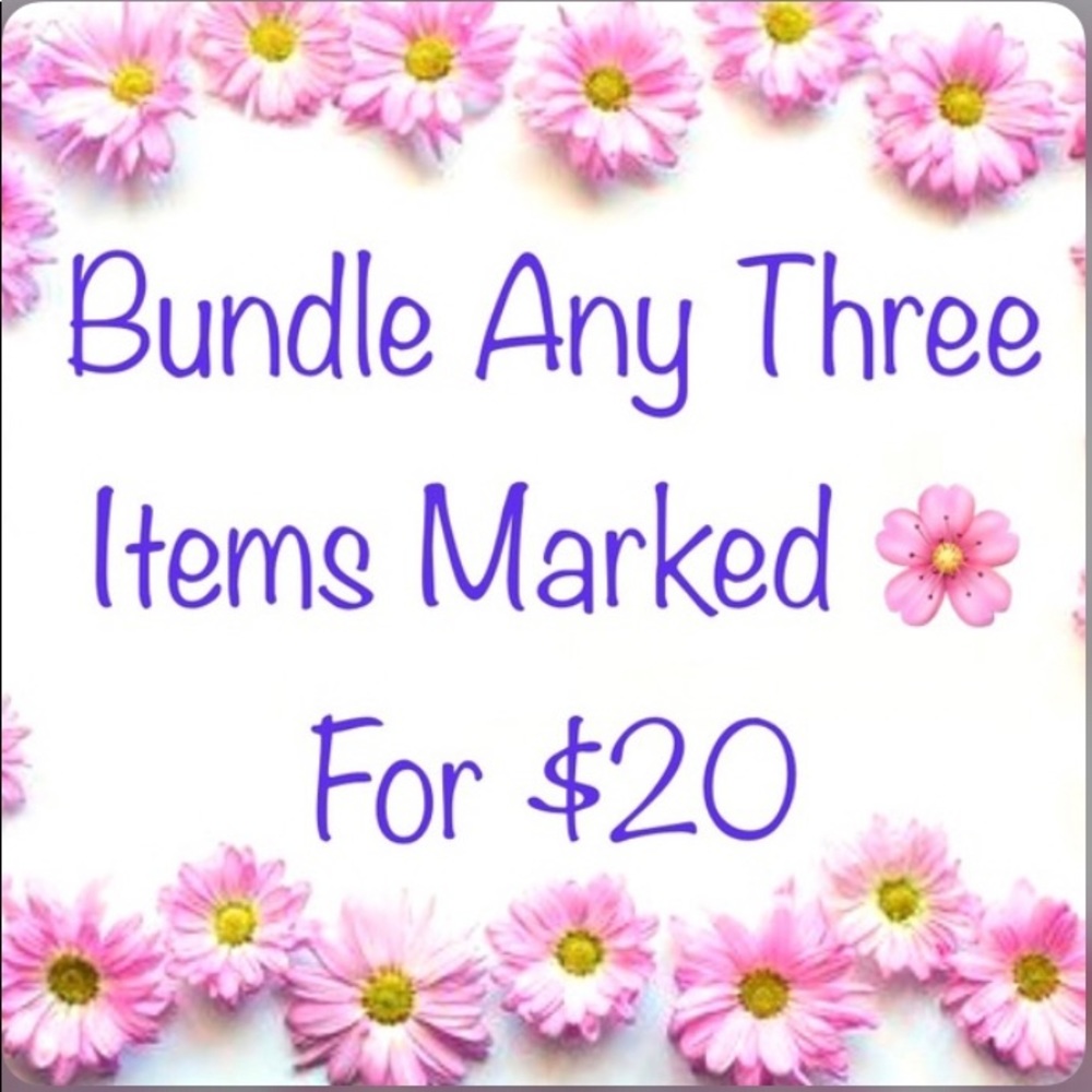 🌸 Sale - 3 for $20!